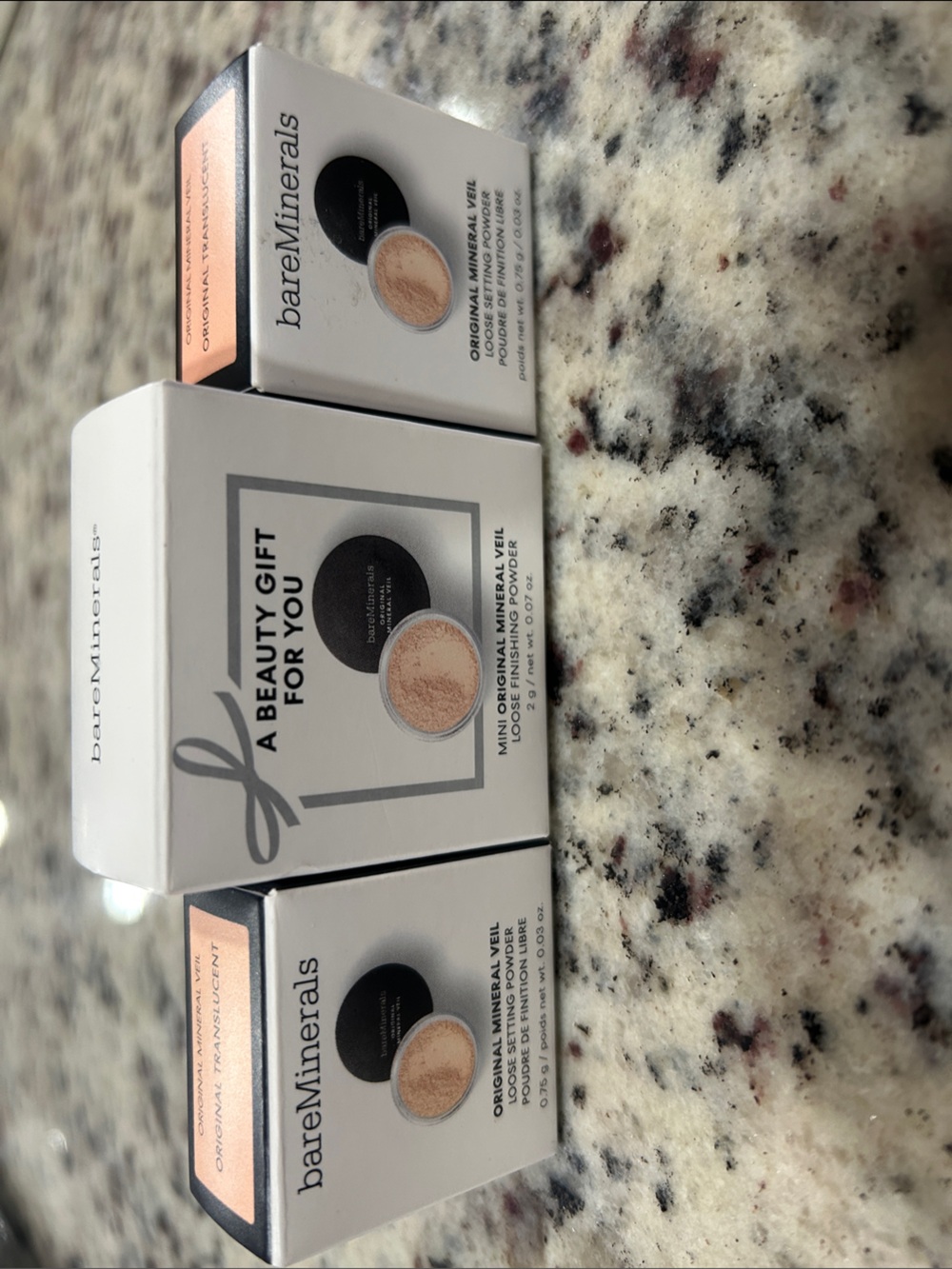 bareMinerals Original Mineral Veil Mini Gift Set with Peach Accent